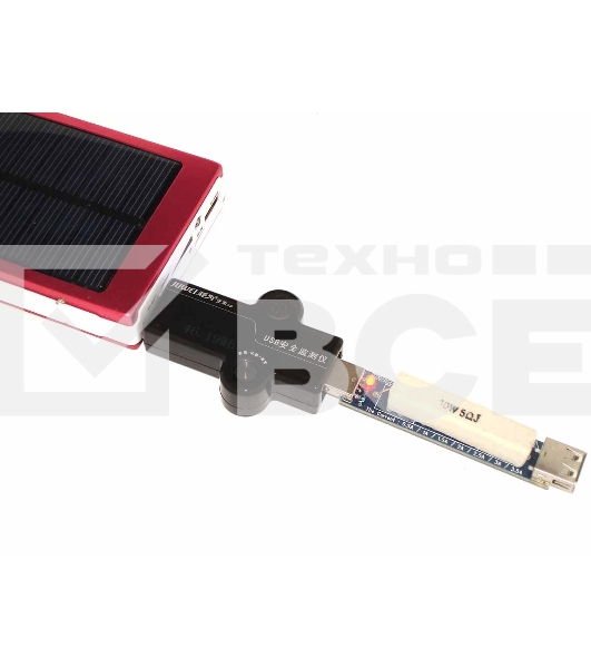 Тестер USB для внешних аккумуляторов 5V-7,4V  0-5,1A Juwel J7-d