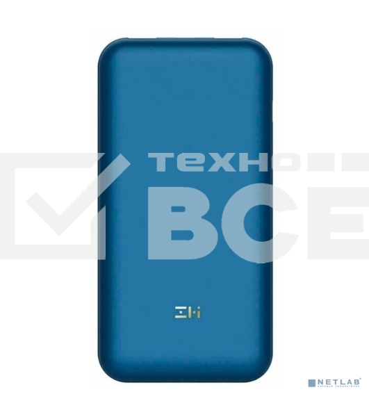 Портативный аккумулятор Power Bank ZMI 10 PRO 20000 mAh 65W Type-C Quick Charge 3.0, Power Delivery 3.0 (QB823) (темно-синий)