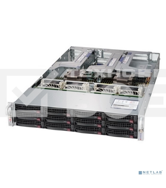 Серверная платформа SuperMicro SYS-6029U-E1CR4 Power Supply: Intel H79286-011 1300W, Remove PWS-1K02A-1R x2, Change chassis to CSE-LA29UTS-R0NP-FT019, Change riser bracket to LP type