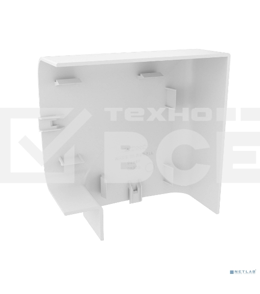 Угол плоский для кабель-канала 90х50 с разд. ДКС 09503