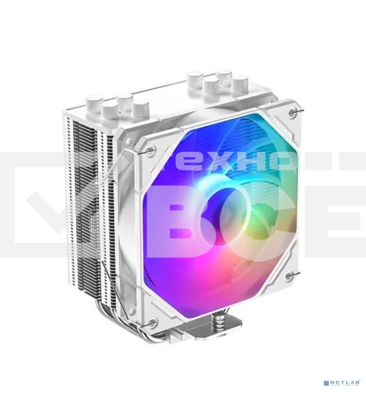 Кулер ID-COOLING SE-224-XTS ARGB белый 120мм алюминий+медь 1500rpm 29db 4-pin 220W 151мм