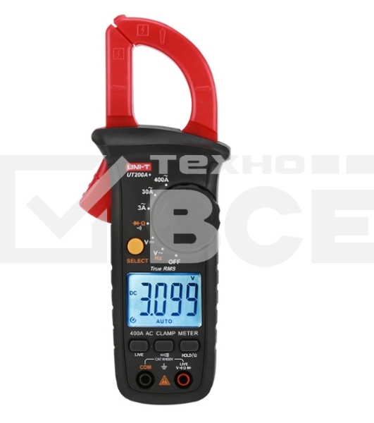 Токовые клещи UNI-T UT200A+
