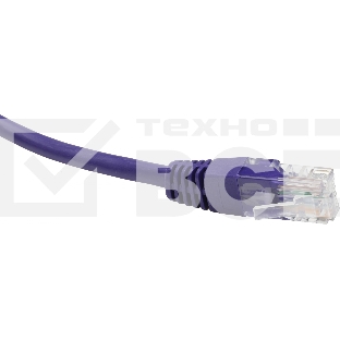 Патч-корд Premier PP12-1.5M/V 1000Гбит/с UTP 4 пары cat.5E CCA molded 1.5м фиолетовый RJ-45 (m)-RJ-45 (m)