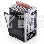 Корпус без блока питания Case JONSBO T6, Desktop SFF, TG, no fan, 1xUSB-A 3.2 + 1xUSB-C 3.2, mITX Silver, фото2