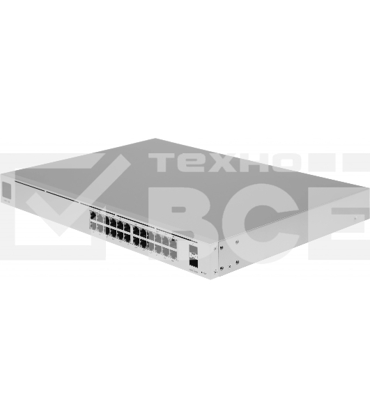 Коммутатор 24PORT 1000M 2SFP POE USW-PRO-24-POE UBIQUITI
