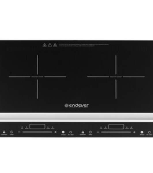 Плита настольная электрическая Endever Skyline IP-66 черный, 3.1 кВт, индукция, конфорки - 2, стеклокерамика, сенсор
