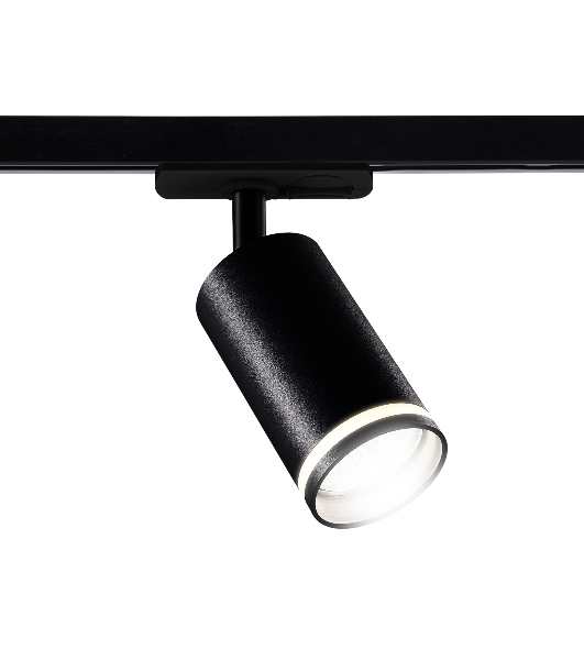 Трековый однофазный светильник Ambrella light GL5202 BK черный GU10 max 12W