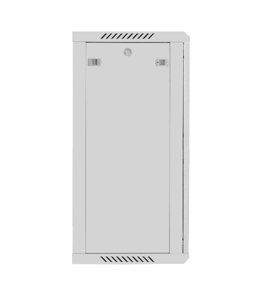 Шкаф телекоммуникационный 19' настенный 18U ExeGate EC-WM-18U.450.G.GREY (19”, 18U, 600x450x901mm (ШхГхВ), передняя дверь закаленное стекло, съемные боковые панели, пыле- и влагозащита IP23, светло-серый RAL 7035, 2 коробки)