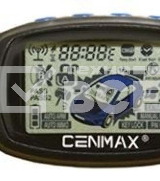 Автосигнализация Cenmax Vigilant V-7A с обратной связью брелок с ЖК дисплеем