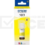 Чернила Epson 103Y C13T00S44A желтый (65 мл) для Epson L3100/3110/3150, фото 1