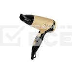 Фен Centek CT-2209 BLG черный/золотой перламутр 1600Вт, складная ручка, концентратор, фото3