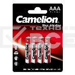 Элемент питания алкалиновый Camelion LR LR03 BL-4 (блист.4шт) 7369 1.5 В, фото 1