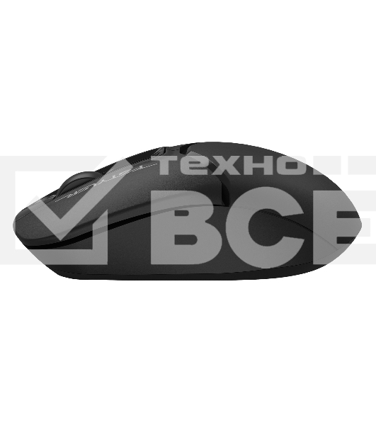 Мышь беспроводная A4Tech Fstyler FG12S черный, 1200 dpi, радиоканал, USB, кнопки - 3