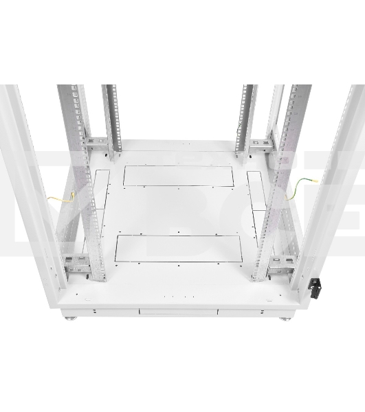 Шкаф коммутационный ЦМО ШТК-М-42.8.8-4ААА 42U 800x820мм пер.дв.перфор. задн.дв.стал.лист 2 бок.пан. 500кг белый
