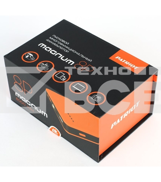 Пусковой аккумулятор PATRIOT MAGNUM 8P многофункциональный