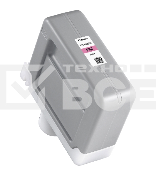 Картридж струйный Canon PFI-1300 PM фото пурпурный (330 мл) для Canon imagePROGRAF PRO-2000, PRO-4000, PRO-4000S, PRO-6000S