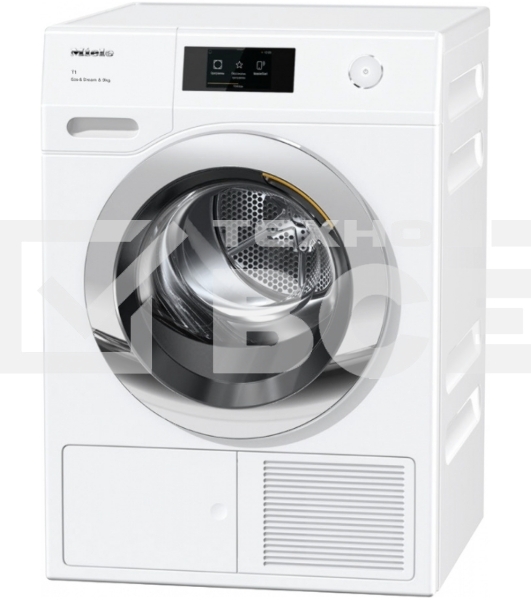 Отдельностоящая сушильная машина Miele TCR790WP, 850x596x636, 9 кг, тепловой насос, А, 62 дБ, PowerFresh, DryFresh, EcoDry, SteamFinish, Германия