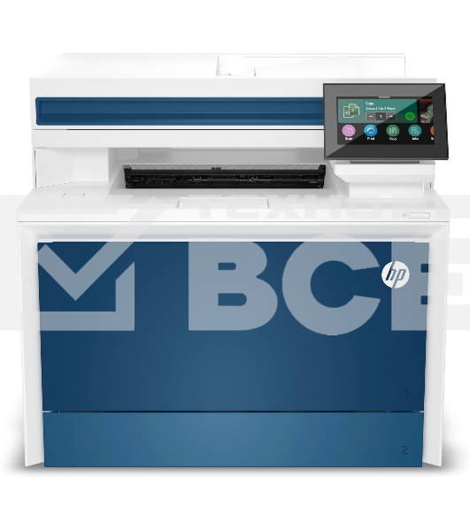 МФУ лазерный HP Color LaserJet Pro MFP 4303fdw (5HH67A), A4, цветной, печ. 33 стр/мин., скан. до 44 стр/мин. (ч/б) 35 стр/мин. (цвет), 600 x 600 dpi (печать) 1200 x 1200 dpi (скан.), Bluetooth, USB, Wi-Fi