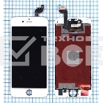 Дисплей для iPhone 6S в сборе с тачскрином (Hancai) белый, фото 1
