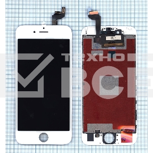 Дисплей для iPhone 6S в сборе с тачскрином (Hancai) белый