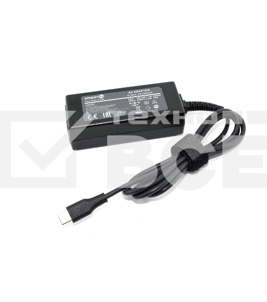 Блок питания (сетевой адаптер) Amperin AI-DL45C для ноутбуков Dell 5V/20V-2/2.25A 45W Type-C LA45NM1