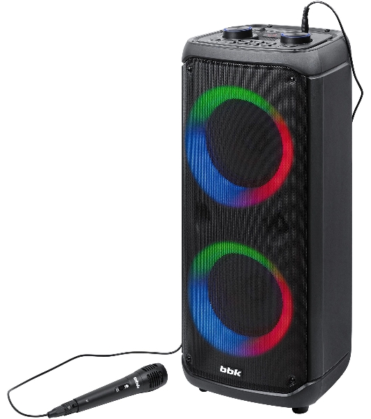 Минисистема BBK BTA6030 черный 50Вт FM USB BT