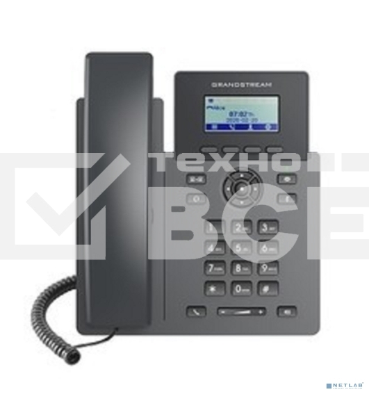 Телефон IP Grandstream GRP2601P черный