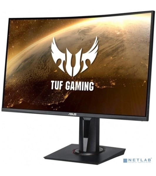 Монитор 27' ASUS TUF Gaming VG27WQ VA 2560x1440, 165 Гц, 4 мс, 16:9, 400 кд/м2, 1хHDMI, 1хDP, изогнутый, выход на наушники, черный