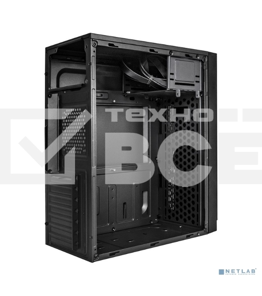 Компьютерный корпус Miditower ExeGate AA-442U2-AA450 (ATX, AA450 8 см, 1*USB+2*USB3.0, аудио, черный)