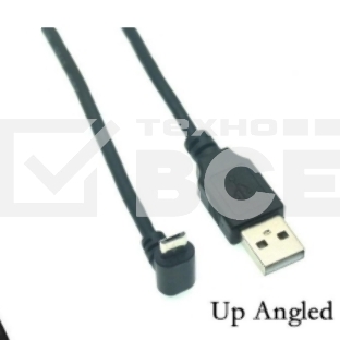 Кабель USB  Type A на Micro USB угол вверх  3 м