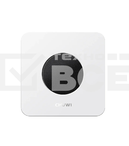 Компьютер Chuwi LarkBox X  Intel N-series N100(0.8Ghz)/12288Mb/512SSDGb/Int:Intel UHD Graphics/BT/WiFi/war 1y/0.4kg/Grey+White/Win11Pro + USB2.0*2/USB3.2*2/Type-C*1/HDMI*1/DP*1/RJ45*2/WIFI6,BT5.2/bracket