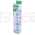 Бытовой удлинитель PowerCube, 4р с/з вык., 3USB, 3500 Вт, 16А, 1.9 м, 3*1,0 (белый) PC-6-2M, фото7