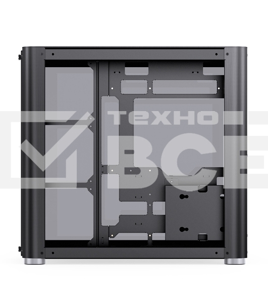 Компьютерный корпус JONSBO TK-2 Black ATX без БП, mini-ITX, micro-ATX, ATX, черный
