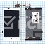 Дисплей для ZTE V830 (Blade G Lux) белый, фото 1