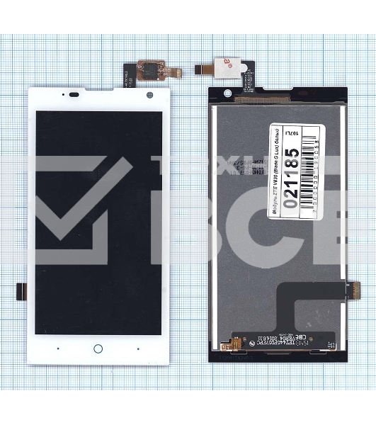 Дисплей для ZTE V830 (Blade G Lux) белый