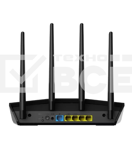 Роутер беспроводной Asus RT-AX57 AX3000 10/100/1000BASE-TX черный