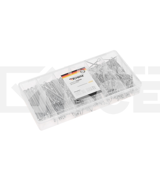 Набор прямых шплинтов (555 шт/уп) Kranz