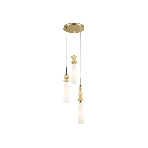 Светильник Ambrella light LH75367/3 GD/WH золото/белый G9*3 max 28W D270*1500, фото8