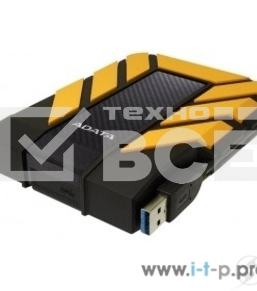 Внешний жесткий диск AData USB 3.0 2Tb AHD710-2TU3-CYL DashDrive Durable 2.5