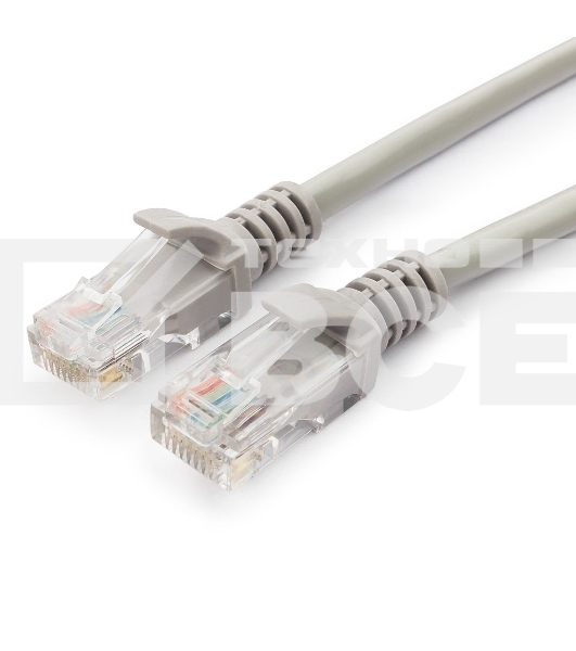Патч-корд UTP Cablexpert кат.5e, 20м, литой, многожильный (серый)