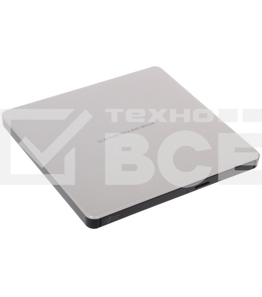 Внешний Привод DVD-RW LG GP60NS60 серебристый USB ultra slim внешний RTL