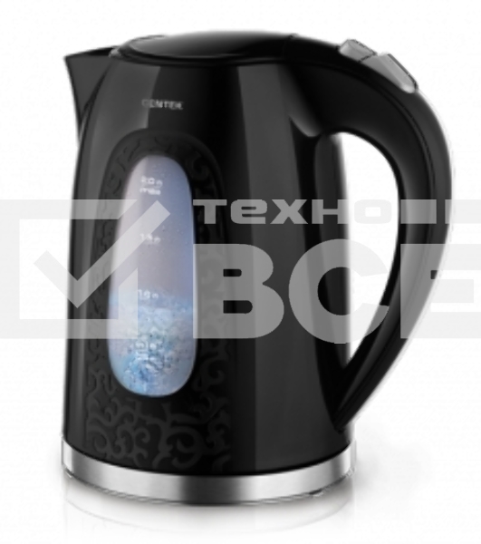 Чайник электрический Centek CT-0041, черный 2л