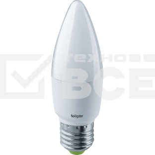 Лампа светодиодная Navigator 61 327 NLL-C37-8.5-230-2.7К-E27-FR