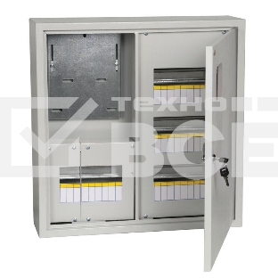 Корпус металлический ЩУРн-3/36зо-1 36 УХЛ3 IP31 ИЭК MKM32-N-36-31-ZO