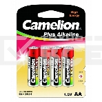 Элемент питания алкалиновый Camelion LR LR6 BL-4 (блист.4шт) 1.5 В, фото 1