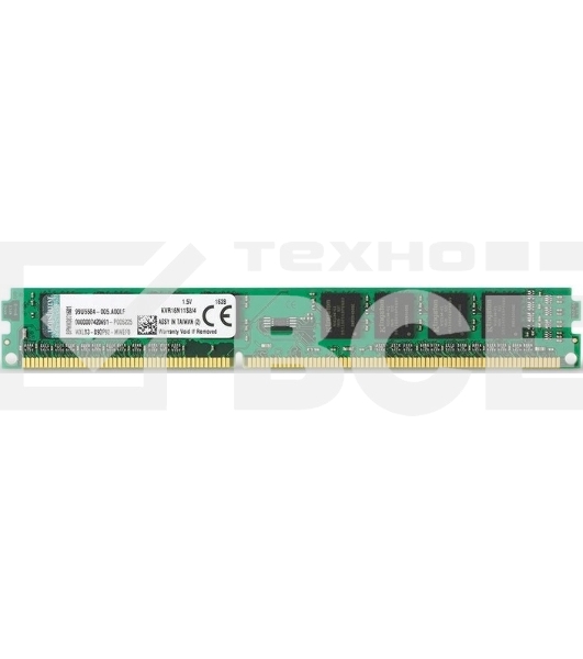 Оперативная память Kingston ValueRAM, DDR3L, 4GB (1x4GB), 1600MHz, CL11, DIMM