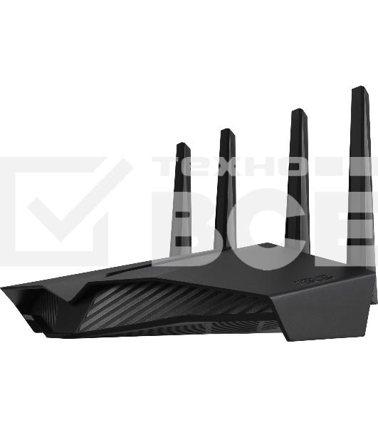 Роутер ASUS RT-AX82U роутер 802.11b/g/n/ac/ax, до 574 + 4804Мбит/c, 2,4 + 5 гГц, 4 антенны, USB, GBT LAN ; 90IG05G0-MO3R10