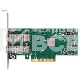 Сетевая карта ConnectX-4 Lx EN network interface card, 25GbE dual-port SFP28, PCIe3.0 x8, tall bracket, SR-IOV, TCP/UDP, MPLS, VxLAN, NVGRE, GENEVE, iSER, NFS RDMA, SMB Direct, ROHS R6