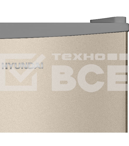 Холодильник Hyundai CO1003 серебристый однокамерный 93л