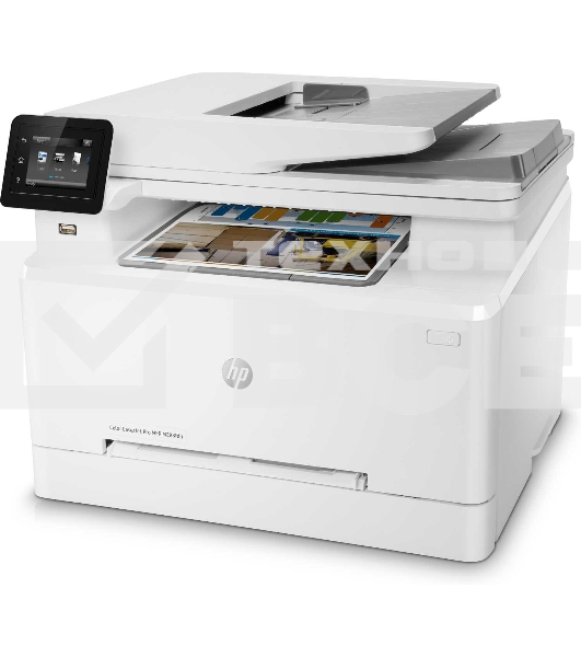 МФУ лазерный HP Color LaserJet Pro M282nw (7KW72A), A4, цветной, печ. до 21 стр/мин., скан. до 26 стр/мин. (ч/б) 22 стр/мин. (цвет), 600 x 600 dpi (печать) 1200x1200dpi (скан.), USB, RJ-45, Wi-Fi, Air Print, Mopria